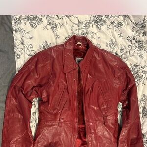 Red Leather Jacket